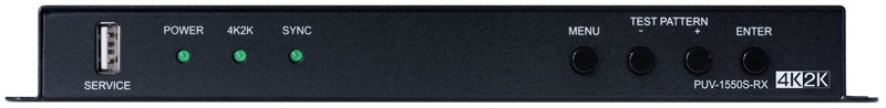 100m HDBaseT Receiver & 4K Scaler (4K, HDCP2.2, PoH, LAN, OAR)
