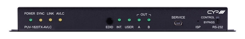 100m HDBaseT™ 4KHDR Transmitter + 1 x HDMI Input, 1 x HDMI Output, 1 x HDBaseT Output (4K, HDCP2.2, PoH, LAN, 18Gbps, AVLC)
