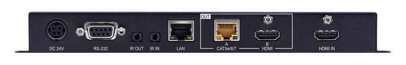 100m HDBaseT™ 4KHDR Transmitter + 1 x HDMI Input, 1 x HDMI Output, 1 x HDBaseT Output (4K, HDCP2.2, PoH, LAN, 18Gbps, AVLC)