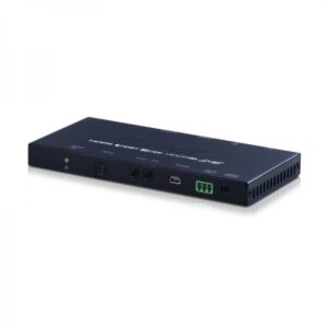 5-Play HDBaseT Receiver (inc. PoH & single LAN, up to 100m, AVLC)