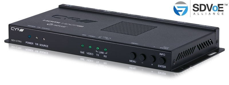 SDVoE 4KUHD (6G) HDMI over CAT (10G) Transceiver
