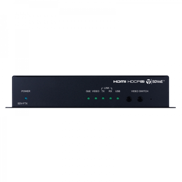SDVoE 18 Gbps HDMI over fibre transmitter extender