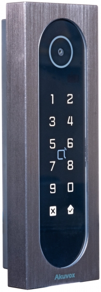IP Slimline Access Reader with QR Code, Keypad, RFID, HID Prox and Bluetooth (Surface)