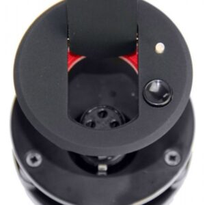 RECESSED SHOCKMOUNT C/W BLK LATCH SWITCH
