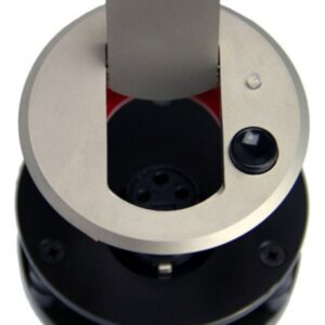 Thru-table Microphone Shock Mount, LED Latch Switch, 3pin XLR, Nickel