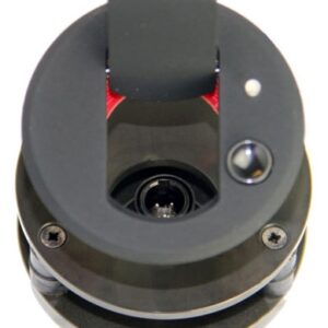 Recessed Microphone Shockmount wth Flip Lid, Black, Latch Switch