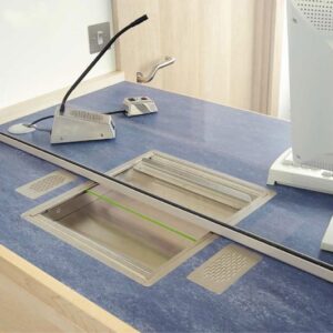 Securicom Flush Mount System with Induction Loop - Grey