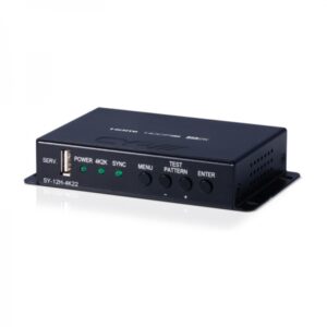 HDMI 4K Scaler with dual outputs & HDCP Convertor