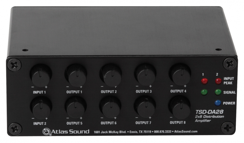 ATLAS TSD 2X8 DISTRIBUTION AMPLIFIER