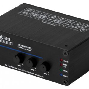 ATLAS TSD 3 INPUT MIC/LINE MIXER