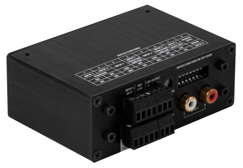 ATLAS TSD 3 INPUT MIC/LINE MIXER