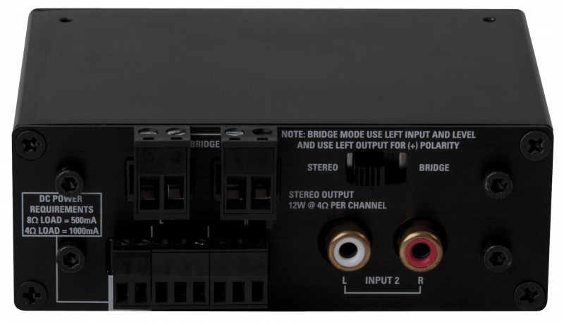 ATLAS TSD 4OHM POWER AMPLIFIER 2X 12W