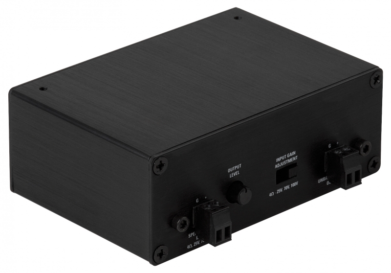 ATLAS TSD SPEAKER TO MIC/LINE CONVERTER