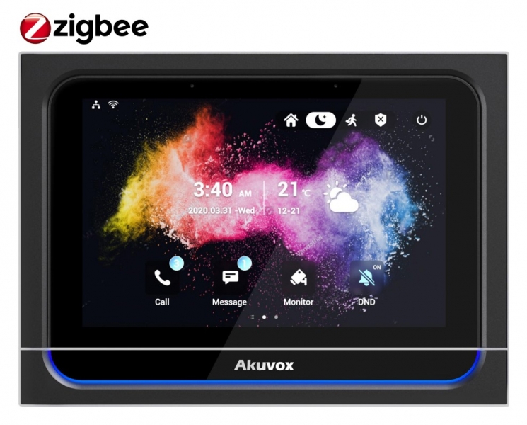 P-Premium 7 inch Touchscreen Door Intercom Answering Panel