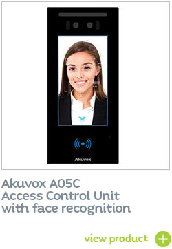 IP Access Control Reader with Facial Recognition, Bluetooth, RFID & QR Code Reader