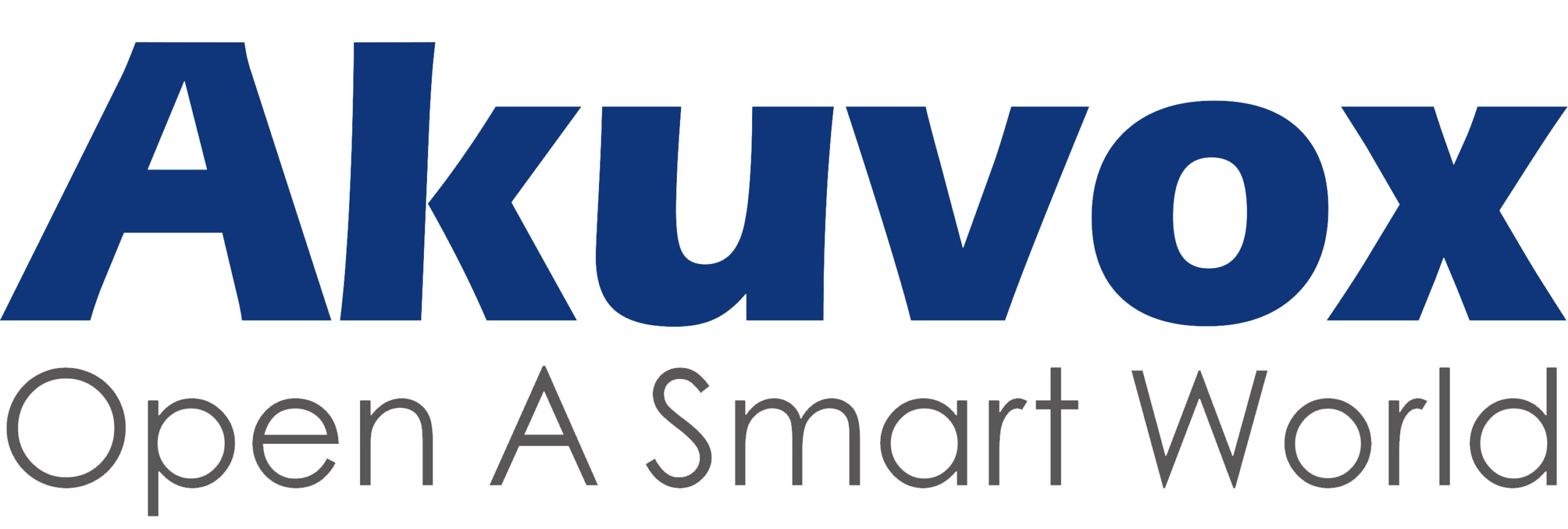 Akuvox logo with the tagline “Open A Smart World”
