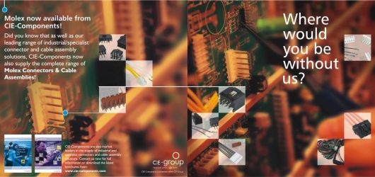 Molex Connector Solutions leaflet, first page